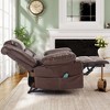 NicBex Faux Leather Recliner Chair,Massage Chairs with 8-Point Massage and Lumbar Heating,Modern Reclining Chairs for Living Room - 2 of 4