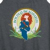 Women's - Disney Princess - Boldly Beautiful Graphic Racerback Tank - 2 of 4