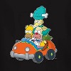 Men's Bart Simpson Classic Shirt - The Simpsons Homer, Bart, Lisa Tee - The Simpsons Long Sleeve T-Shirt - image 2 of 4