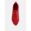 Glam Doll Knitted Sliver Platform Sneakers - 4 of 4