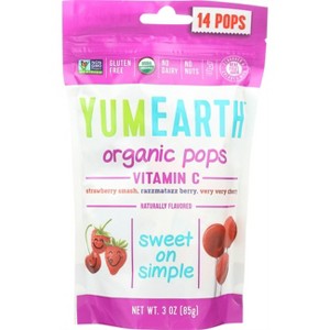 YumEarth Organic Pops Vitamin C - Assorted Flavors. - 1 of 1