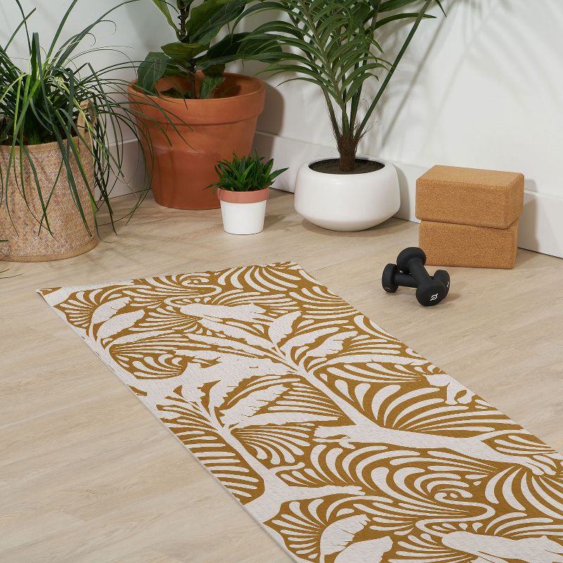 evamatise Big Cats and Palm Trees Jungle (6mm) 70" x 24" Yoga Mat - Society6, 3 of 4
