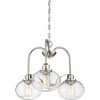 Quoizel Lighting Trilogy 3 - Light Chandelier in  Brushed Nickel - 2 of 2