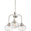 Quoizel Lighting Trilogy 3 - Light Chandelier in  Brushed Nickel - image 2 of 2