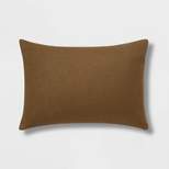 Oblong Boucle Color Blocked Decorative Throw Pillow - Threshold™
