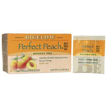 Bigelow Tea Perfect Peach Herb Tea - Caffeine Free
