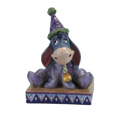 Jim Shore 5.75" Birthday Blues Eeyore Pooh Party  -  Decorative Figurines