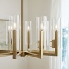 Quorum Lighting Harbin 10 - Light Chandelier in  Aged Brass - 3 of 4