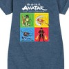 - Avatar: The Last Airbender - Four Elements Square Graphic Short Sleeve Fleece Dress - 2 of 4