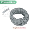 Unique Bargains Soft Polyester Decorative Cord Twisted Rope Trim 1 Pc - 3 of 4