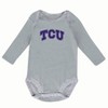 NCAA TCU Horned Frogs Boys' 2pk Long Sleeve Bodysuit - image 3 of 3