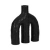 Modern Sculptural Stoneware and Ceramic Candle Holder with Unique Contemporary Design for Pillar and Taper Candles, Decorative Home Accent Display - 3 of 4