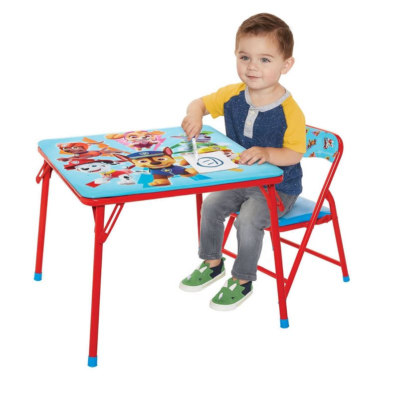 PAW Patrol Table and Chair Furniture Set for Kids for Activity  Drawing and Eating, 4 of 14