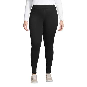 Lands' End Women's Plus Size High Rise Serious Sweats Wide Leg Sweatpants -  3x - Dark Indigo : Target