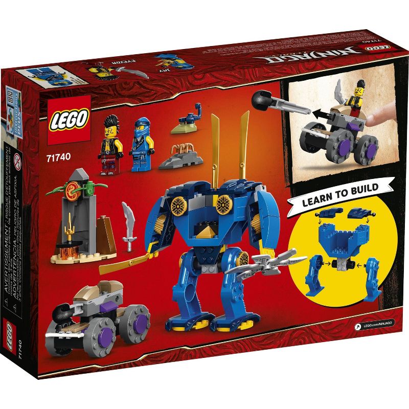 LEGO NINJAGO Legacy Jay&#39;s Electro Mech Building Toy 71740, 6 of 9