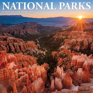Willow Creek Press 12"x12" 2026 National Parks Wall Calendar - 1 of 4