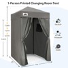 EAGLE PEAK 4x4 Pop Up Canopy, Flex Ultra Compact Portable Privacy Changing Room Photoshoots - 3 of 4