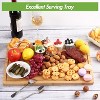 Extra Large Bamboo Cutting Board for Kitchen, Chopping Board with Juice Groove & Handles, Over Sink Cutting Board for Meat Vegetables Fruit - 2 of 4