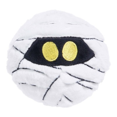 BARK Halloween Chummy Mummy Super Chewer Dog Ball Toy