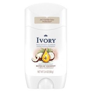 Ivory Hint of Coconut Scent Dedoorant 2.4 oz - 1 of 4