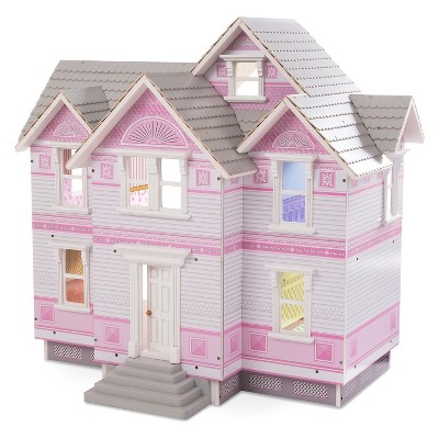 pink victorian dollhouse