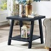 NicBex Modern Rectangle Wood Coffee Table Set of 3 with Open Storage Shelf for Living Room and Bedroom - 2 of 4