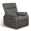 Electric Zero Gravity Recliner Chair with USB & Type-C Charging Ports and Side Storage Pocket - 2 of 4