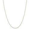 Black Bow Jewelry 0.9mm, 14k Yellow Gold, Cable Chain Necklace - 3 of 4
