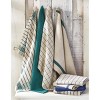 tagltd Prairie Woven Flour Sack Dishtowel Set of 4 Green Multi - 2 of 4