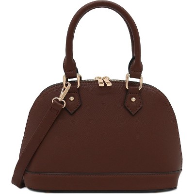 Paaaawaters Classic Dome Satchel Fashionable handbag