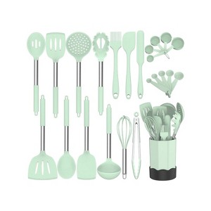 Hush Sun 24-Pc Non-Stick Silicone Cooking Utensils - 1 of 4