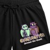 Bananya Halloween Costumes Women’s Black Lounge Shorts - 2 of 2