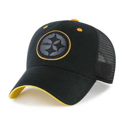 Nfl Pittsburgh Steelers Black Moneymaker Mesh Hat Target