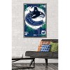 Trends International NHL Vancouver Canucks - Maximalist Logo 23 Framed Wall Poster Prints - 2 of 4