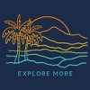 Men's Lost Gods Explore More The Beach T-Shirt - 2 of 3