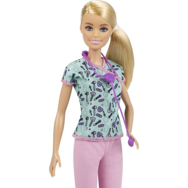 Muñeca Barbie Carreras Enfermera 3