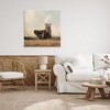 Stupell Industries Bear Holding Paws Watching Sunset, 36" x 36" - 2 of 4