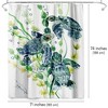 Americanflat 71" x 74" Shower Curtain, Three Sea Turtles by Suren Nersisyan - 2 of 4