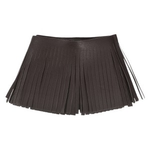 Unique Bargains Soft Faux Leather Double Side Fringe Trim for DIY Sewing - 1 of 4