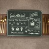 Unique Bargains Delicious Food Dish Drying Mat 15.75"x11.81" - 2 of 4
