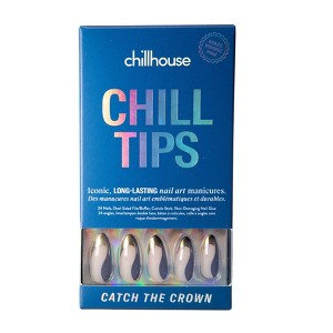 Chillhouse Chill Tips Fake Nails - Catch the Crown - 24ct - 1 of 4