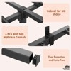 Jojoka Twin/Full/Queen Metal Bed Frame, 6/8/10/14" High Platform with Iron Slats, No Box Spring or Screws Needed, Heavy Duty Support Up to 800 lbs - 3 of 4