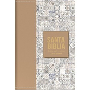 Biblia Rvr 1960 Letra Grande Tamaño Manual Símil Piel Marrón Claro(bible Rvr 1960 Large Print Handsize Leatherlike Tiles Light Brown (Spanish - 1 of 1
