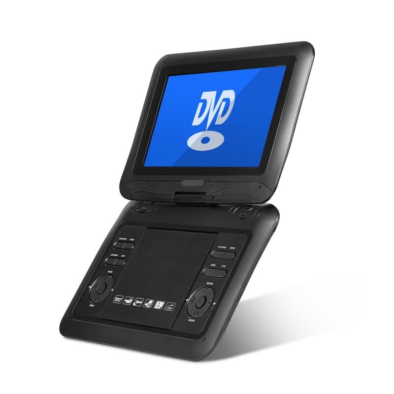 HOM Portable DVD Player with 10.1-inch LCD Screen - DVD / CD Player with SD Card & USB Support, 2 of 8
