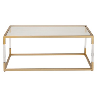 gold coffee table target