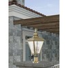 Livex Lighting Cambridge 3 - Light Post Light in  Antique Brass - 2 of 4