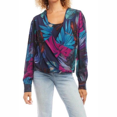 Women's Drape Front Top - Karen Kane