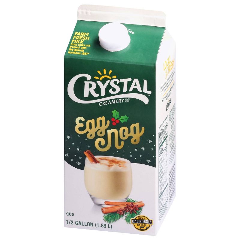 Crystal Creamery Egg Nog - 0.5gal, 3 of 9