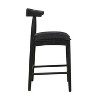 Christopher Knight Home Alvarez Square Modern Rubberwood Counter Stools (Set of 2) - 4 of 4