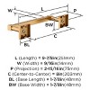 Amerock Appoint Wall Mounted Towel Bar - 4 of 4
